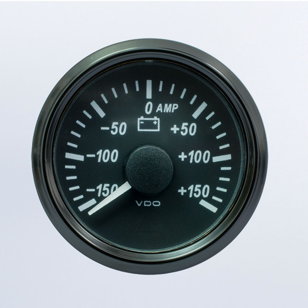 VDO SingleViu VDO Ammeter Gauge 150A Black 52mm